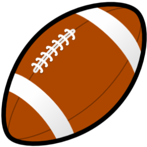 American football ball PNG