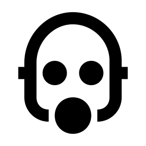Gas mask PNG