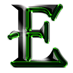 Letter E PNG