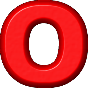 Letter O PNG