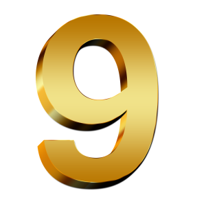 Number 9 PNG