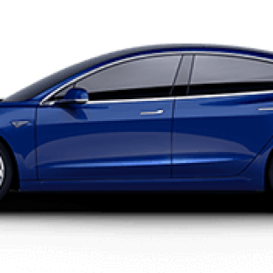 Tesla car PNG