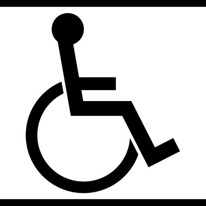 Disabled handicap symbol PNG