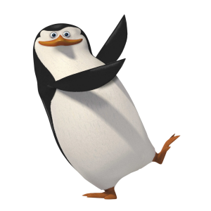 Madagascar penguins PNG