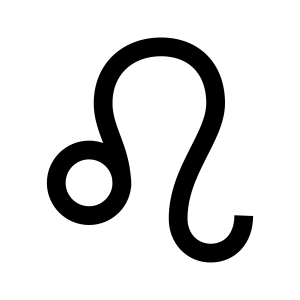 Leo zodiac PNG