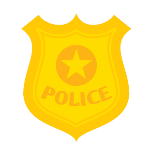 Police badge PNG