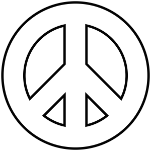 Peace symbol PNG