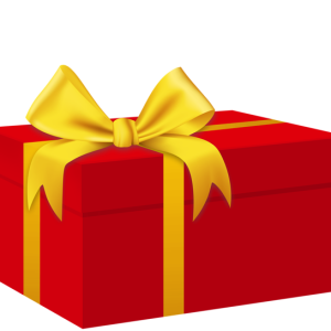 red gift box PNG