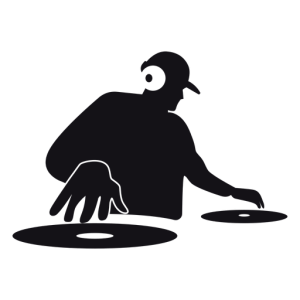 Disc jockey PNG