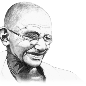 Mahatma Gandhi PNG