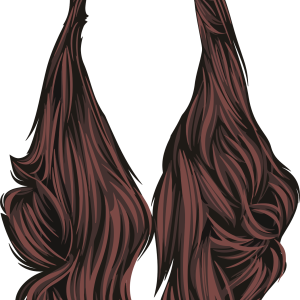 Hair wig PNG