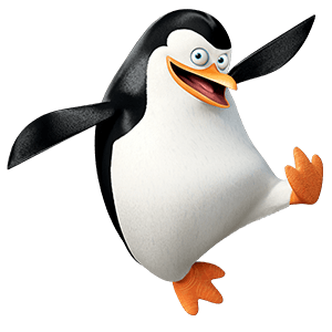 Madagascar penguins PNG