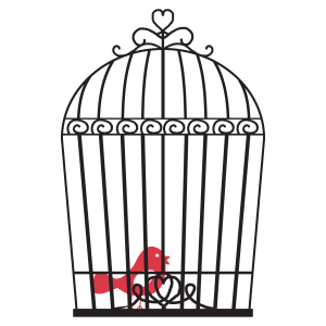 Cage bird PNG