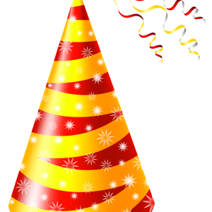 Party birthday hat PNG