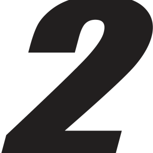 Number 2 PNG