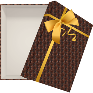 open gift box PNG