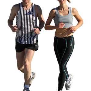 Running people PNG image