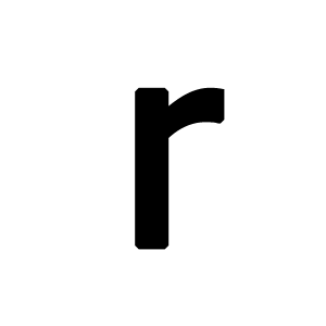 Letter R PNG