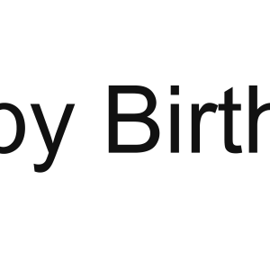 Happy Birthday PNG