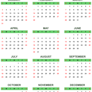 Calendar 2022 year PNG