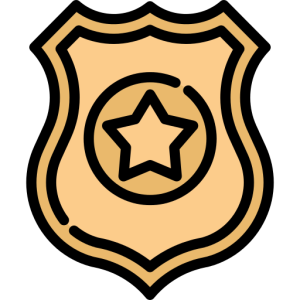 Police badge PNG
