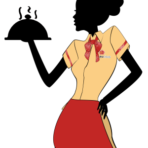 Waitress PNG