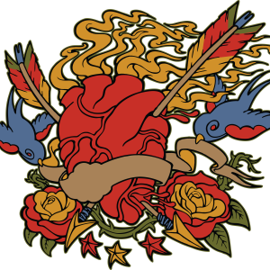 Colorful tattoo PNG