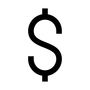 Dollar sign PNG
