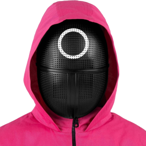 Squid Game guard mask PNG