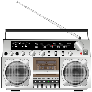Cassette player PNG image