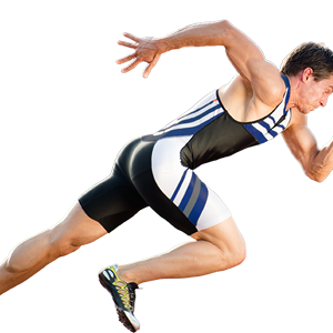 Runner man PNG image