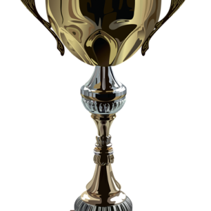 Award trophy cup