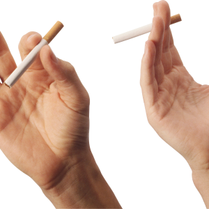 cigarette in hand PNG