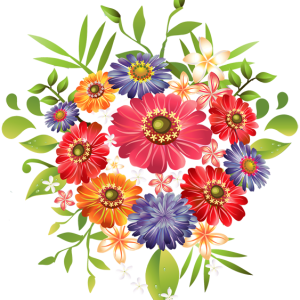 Bouquet flowers PNG
