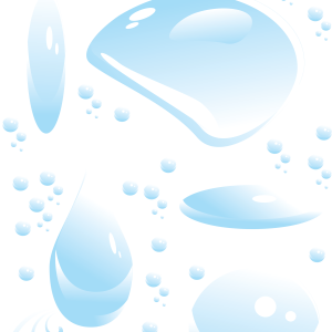 Water drops PNG image
