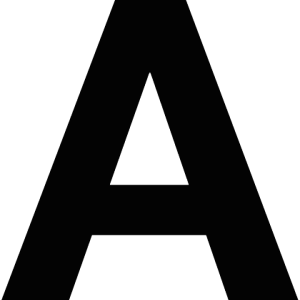letter A PNG