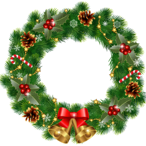 Christmas wreath PNG