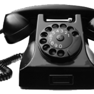 Old telephone PNG