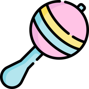 Baby rattle PNG