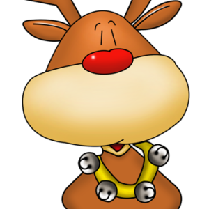 Santa Claus's reindeer PNG