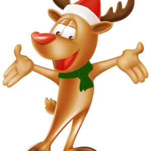 Santa Claus's reindeer PNG