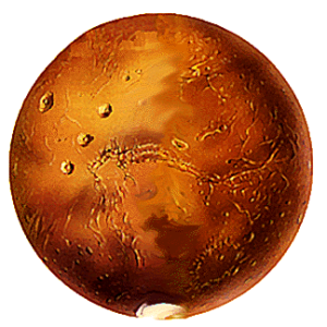 Mars planet PNG