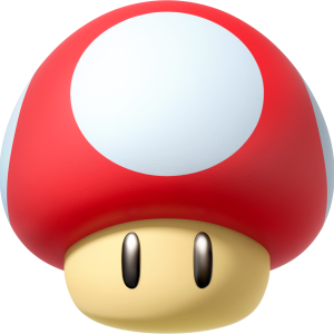 Mario mushroom PNG