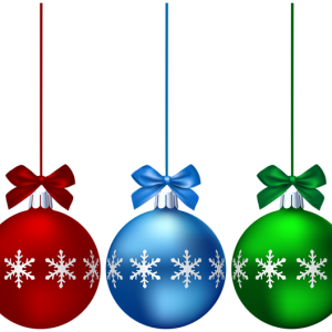 Christmas balls baubles