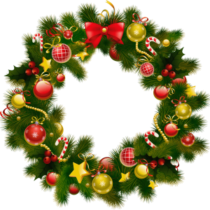 Christmas wreath PNG