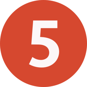 Number 5 PNG