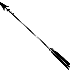 Arrow bow PNG