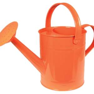 Orange watering can PNG